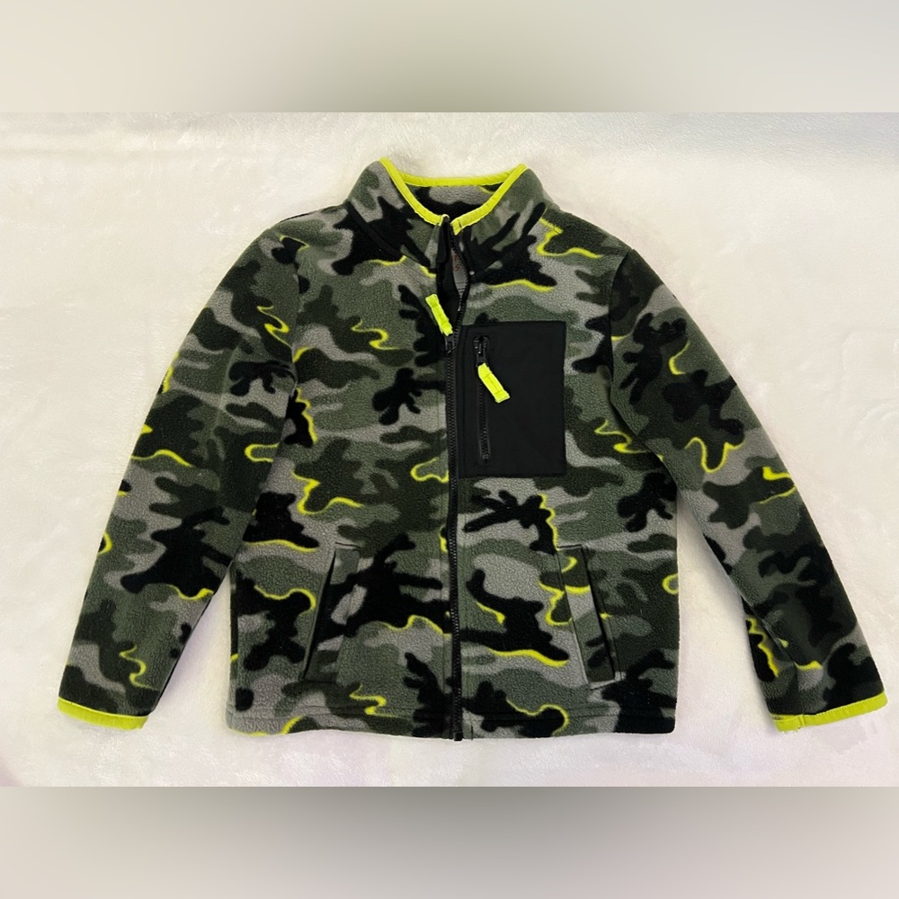 Boys Size 4 Jumping Beans Fleece Full Zip-Up